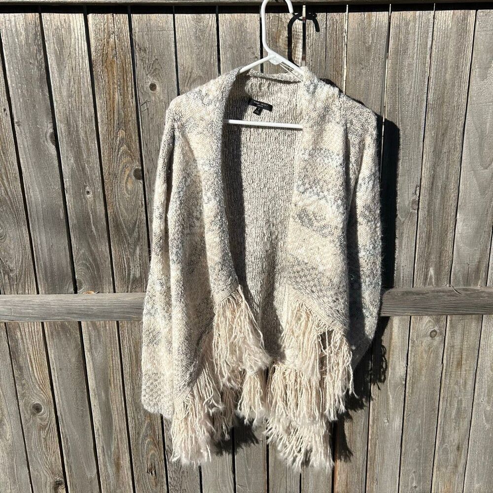 Vintage Romeo & Juliet Couture cardigan fringe size small